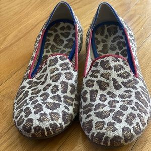 Rothy’s Cheetah Round Toe Loafer Size 10.5